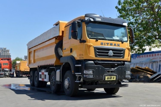 ブティック 中古 シノトラック シトラック G7W 400hp 8X4 6.8m 6.2-8m 貨物タンク付きダンプトラック