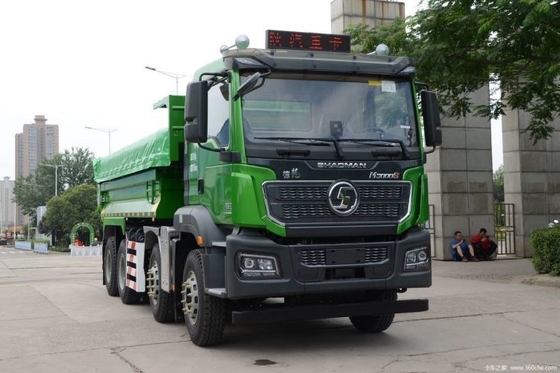 23 シャックマン デロン M3000S シティ 350 HP 8X4 6.5m エンジン容量8Lのダンプトラック