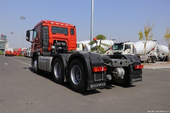430 HP 6X4 中古トラックヘッド HOWO TX 燃料タンク容量が大きい重型トラックトラクター
