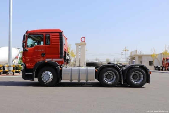430 HP 6X4 中古トラックヘッド HOWO TX 燃料タンク容量が大きい重型トラックトラクター