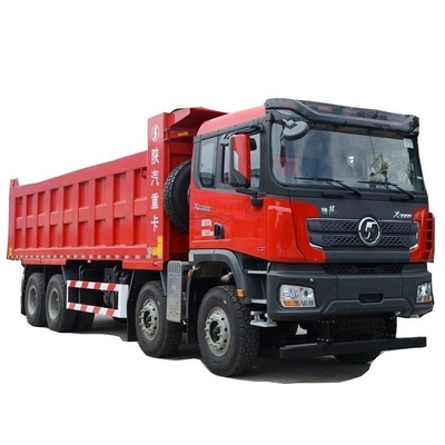 高負荷容量 30-40 トン Shacman Delon X3000 460 HP 8X4 8 m 荷物のダンプトラック
