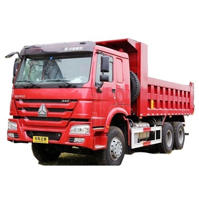 340 HP 6X4 5.6m Sinotruk HOWO 重型トラック 10-15T GVW用のダンプトラック 自動窓