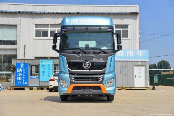 山西自動車重貨車 シャックマン トラクターX5000S 後部カメラと最大速度120km/h