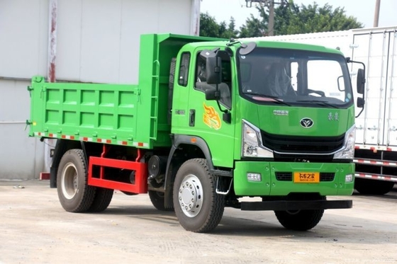 Sinotruk Hauman H3 190 HP 4X2 4 メートルダンプトラック 貨物タンク サイズ 4*2.3*0.8m