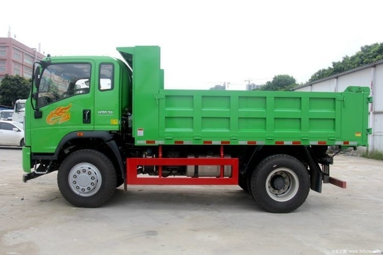 Sinotruk Hauman H3 190 HP 4X2 4 メートルダンプトラック 貨物タンク サイズ 4*2.3*0.8m