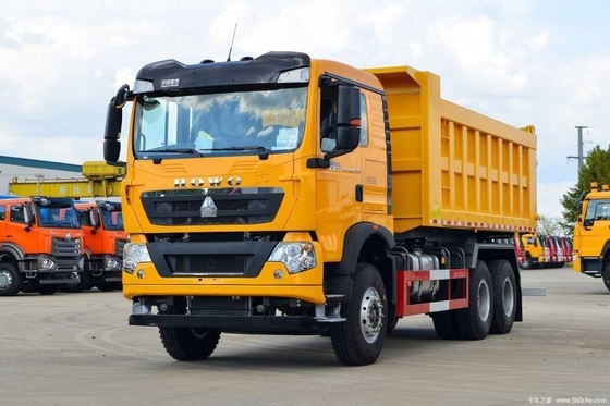 マルチメディアシステム Yes Sinotruk HOWO TX 400 HP 6X4 6.3m エアコン付きダンプトラック