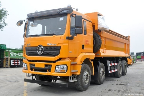 右方向 Shacman デロン M3000 430hp 8X4 6.2m 熱いブティックの中古車のためのダンプトラック