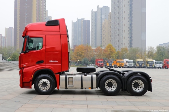 Shaanxi Auto X6000 560HP 6X4 オートマティック トラクション トラックヘッド ≥600Lの燃料タンク容量