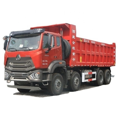 23 ホット 中古ブティックカー シノトルク ハオハン N7G 440 HP 8X4 7.6 m マルチメディアシステム付きダンプトラック