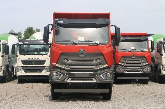 23 ホット 中古ブティックカー シノトルク ハオハン N7G 440 HP 8X4 7.6 m マルチメディアシステム付きダンプトラック