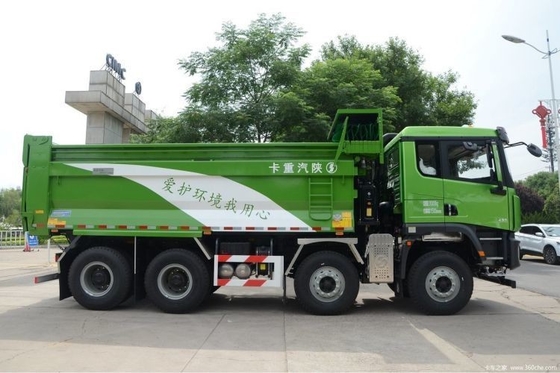 31-40T 容量 シャックマン デロン X5000 430hp 8X4 6.5m 熱いブティック用車用ダンプトラック
