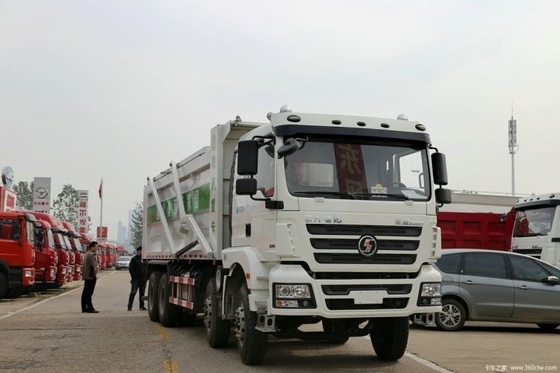 プロのセカンドハンド Shacman デロン M3000 290 HP 8X4 7.6m ESC付きダンプトラック