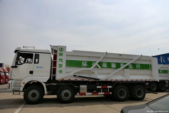 プロのセカンドハンド Shacman デロン M3000 290 HP 8X4 7.6m ESC付きダンプトラック