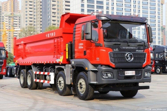 シャックマン シャンシ 重型 カードロン M3000S 350 HP 8X4 マルチメディアシステム付き 6.8m ダンプトラック