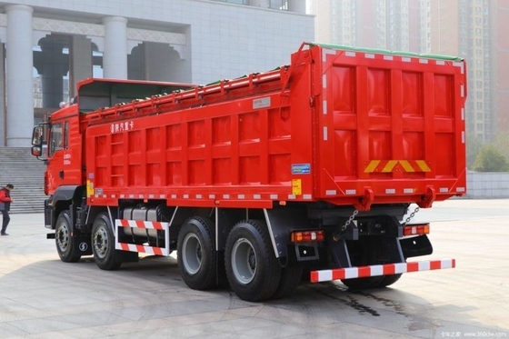 シャックマン シャンシ 重型 カードロン M3000S 350 HP 8X4 マルチメディアシステム付き 6.8m ダンプトラック