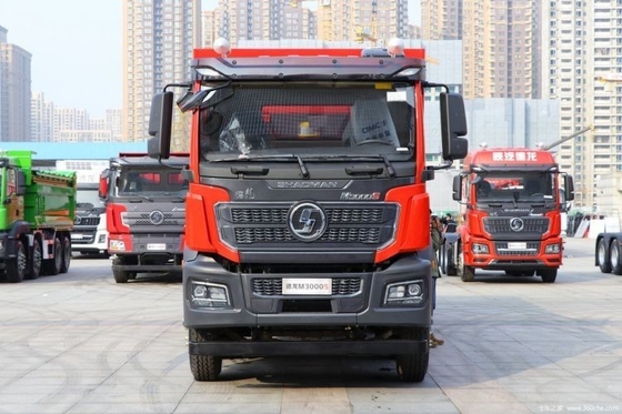 シャックマン シャンシ 重型 カードロン M3000S 350 HP 8X4 マルチメディアシステム付き 6.8m ダンプトラック