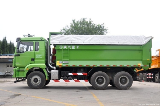 シャックマン デロング M3000 350hp 6X4 5.6m 21-30T 負荷容量のダンプトラック