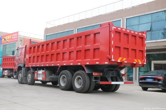 中古ブティックカー シノトルク HOWO 重型トラック 380 HP 8X4 8.2m ダンプトラック